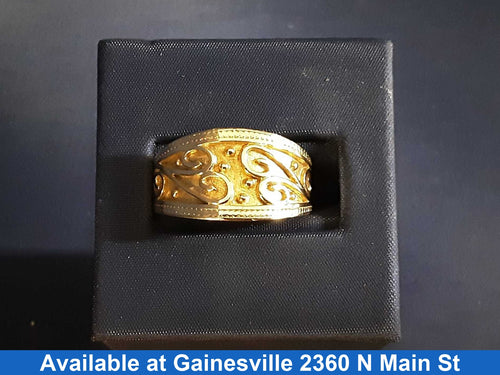 Women's Ring - Yellow Gold 10k (.417) 5 grams Size 10