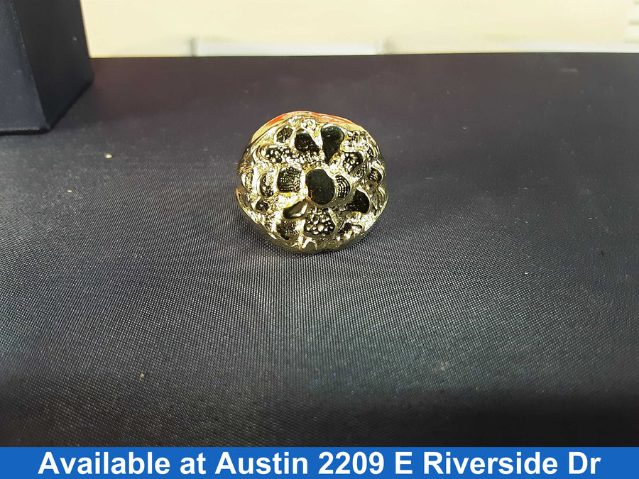 Men's Ring - Yellow Gold 14k (.585) 10.4 grams Size 11.5