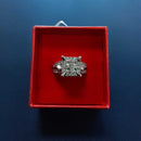 Women's Ring - White Gold 14k (.585) 7.8 Grams Size 6.5