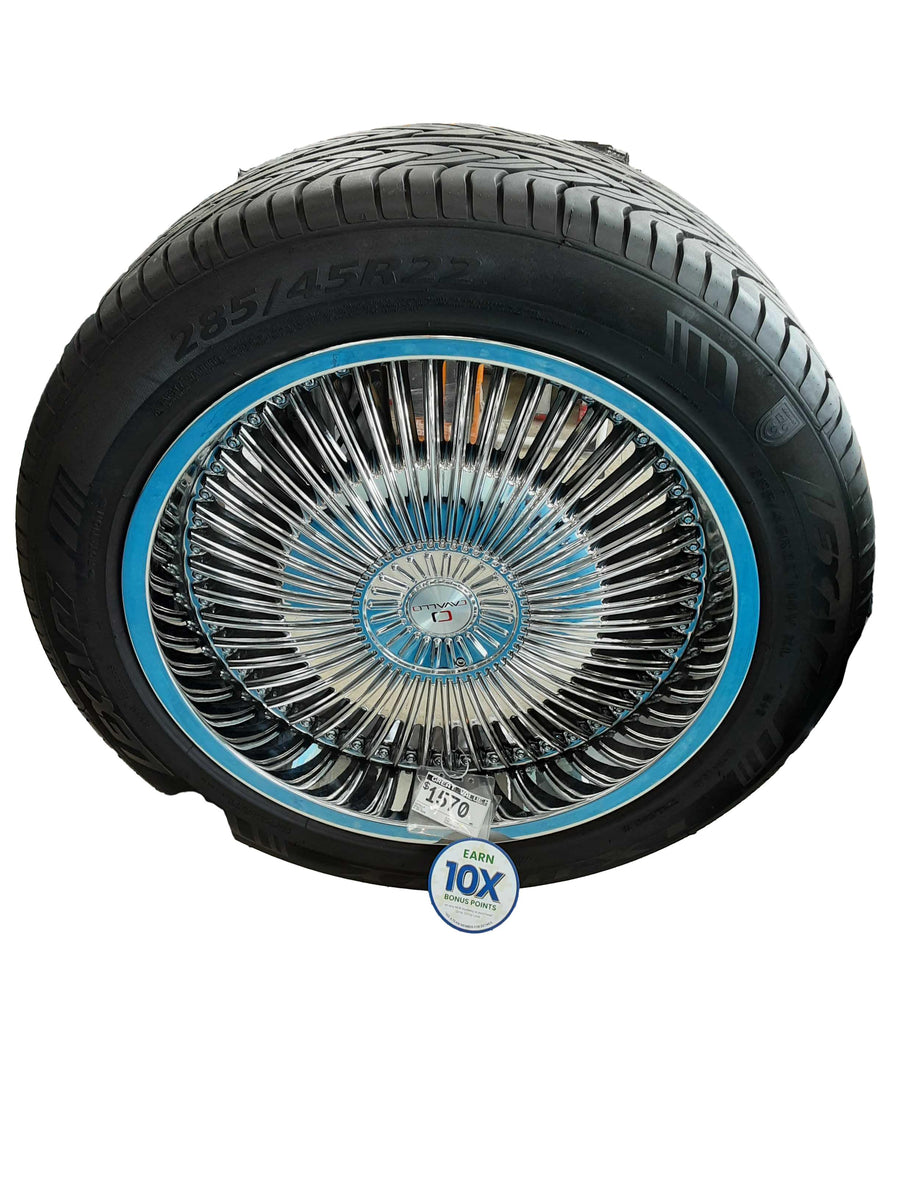Cavallo Clv-41 Nano Chrome Silver Wheel
