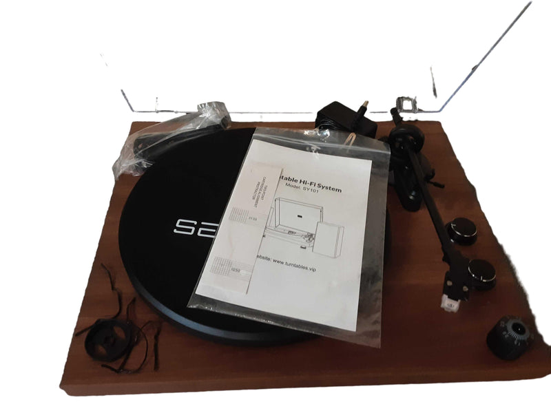 Seeying Sy101 Brown Home Turntable