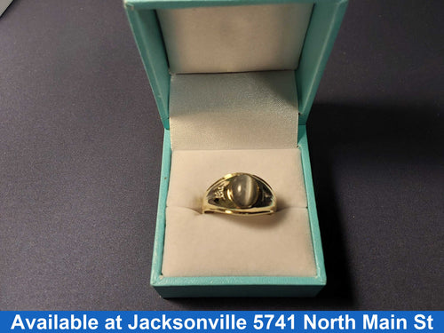 Men's Ring - Yellow Gold 10k (.417) 4.8 grams Size 9