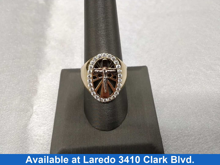 Man's Ring - Tricolor Gold 10k (.417) 5 grams Size 10