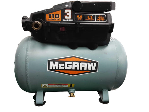 Mcgraw 57572 Blue Electric Compressor