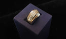 Ring - Wedding Band - White Gold 14k (.585) 9.1 grams Size 6