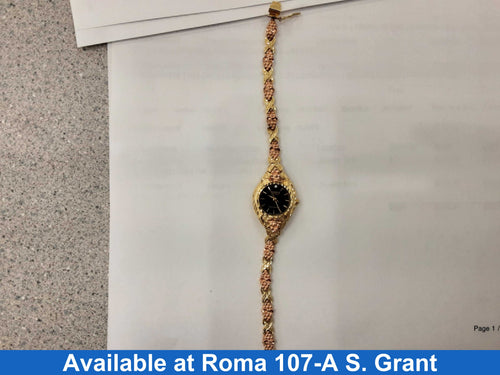 Watch - Tricolor Gold 14k (.585) 13 grams