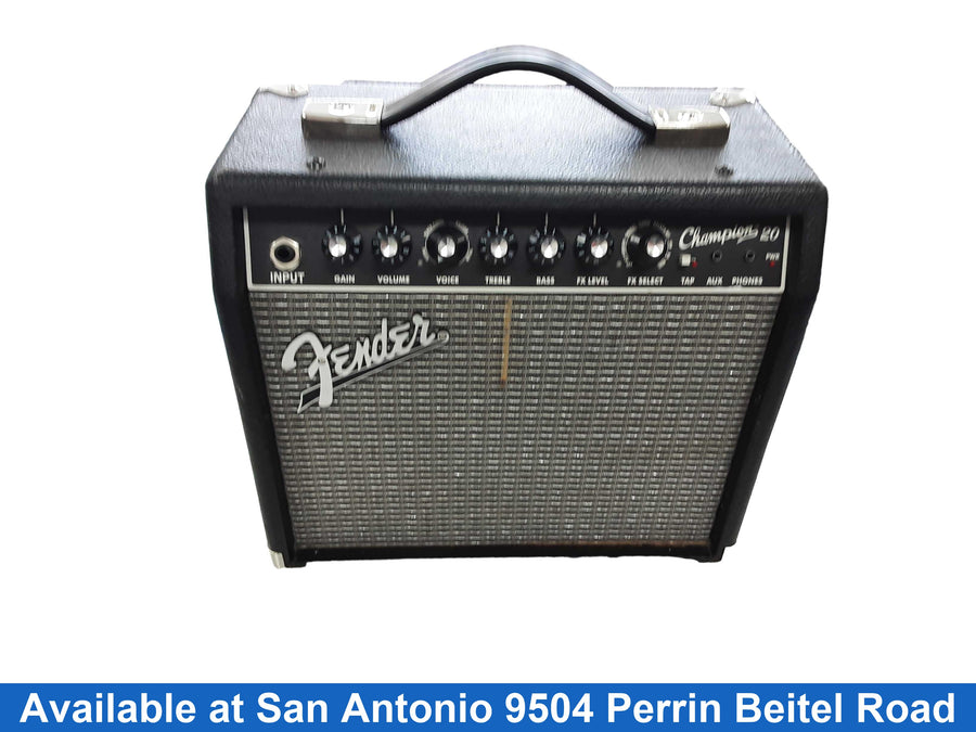 Fender Champion 20 Black Guitar Amplifier