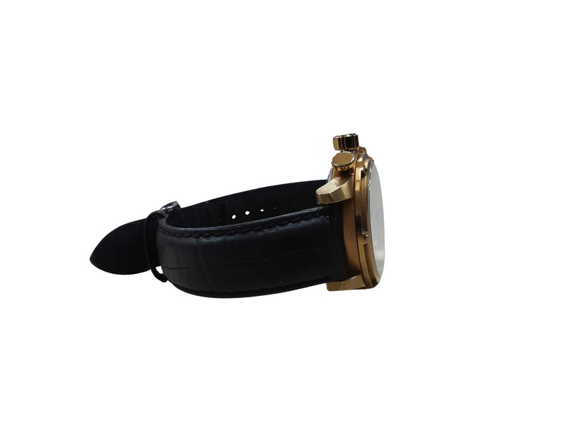 Heritor 316l Black Regular Watch