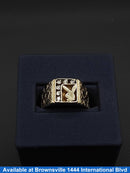 Men's Ring - Yellow Gold 10k (.417) 5.3 grams Size 9