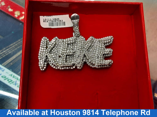 Pendant - White Gold 10k (.417) 33.7 grams