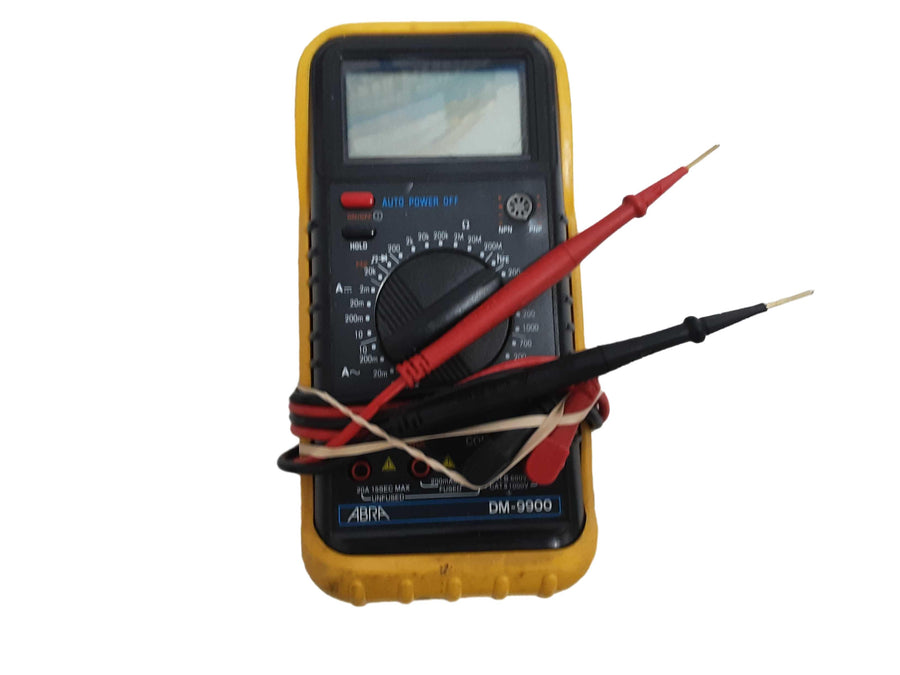 Abra Dm-9900 Yellow Electrical Testing Instrument