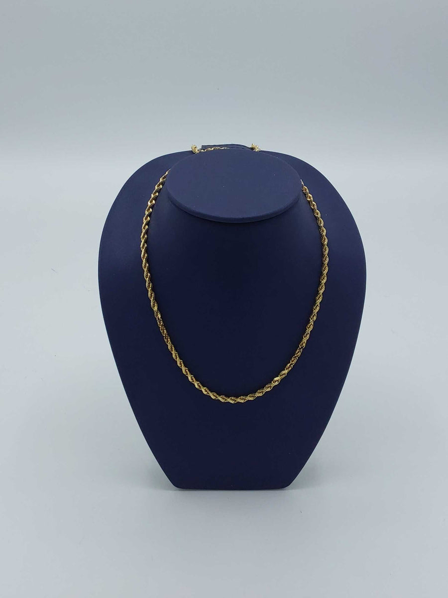 Rope Chain - Yellow Gold 14k (.585) 14.7 grams 18 inch