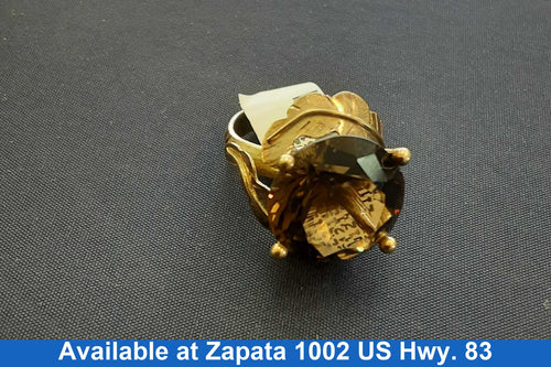 Women's Ring - Yellow Gold 10k (.417) 5.6 grams Size 11