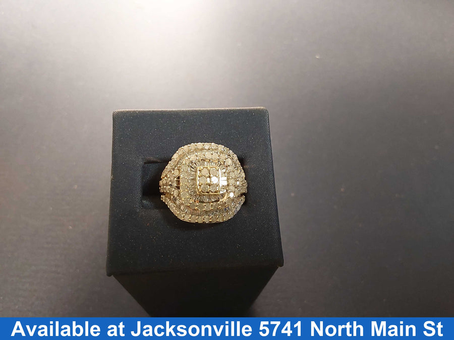 Women's Ring - Yellow Gold 10k (.417) 6.7 grams Size 8