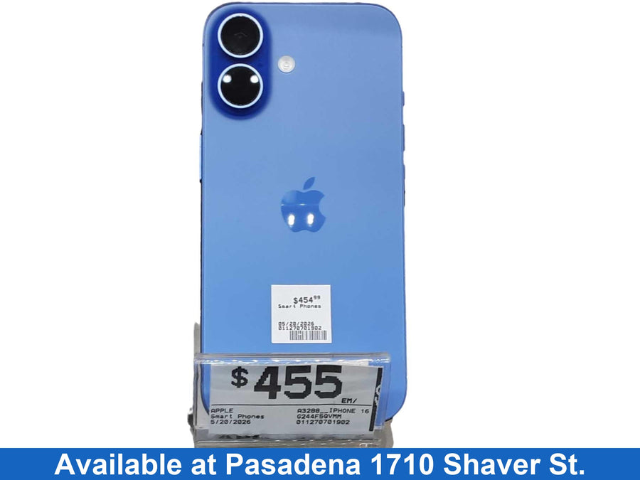 Apple A3288__iphone 16 128 Gb Blue Smart Phone