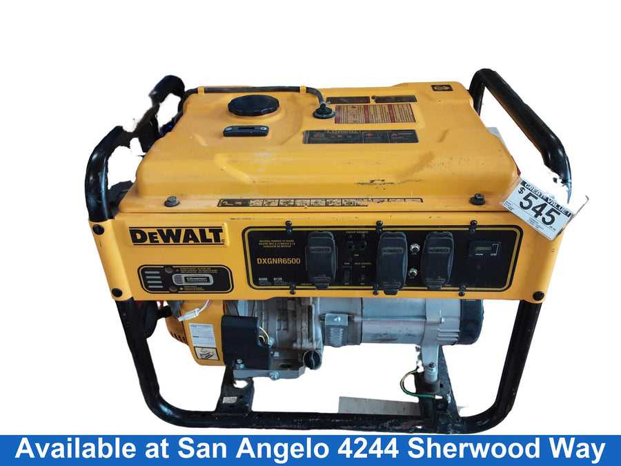 Dewalt Dxgnr6500 Yellow Generator