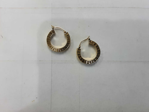 Bangle Earrings - Yellow Gold 14k (.585) 2.5 grams