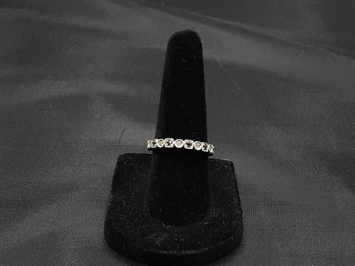 Ring - Wedding Band - White Gold 14k (.585) 2.2 grams Size 6