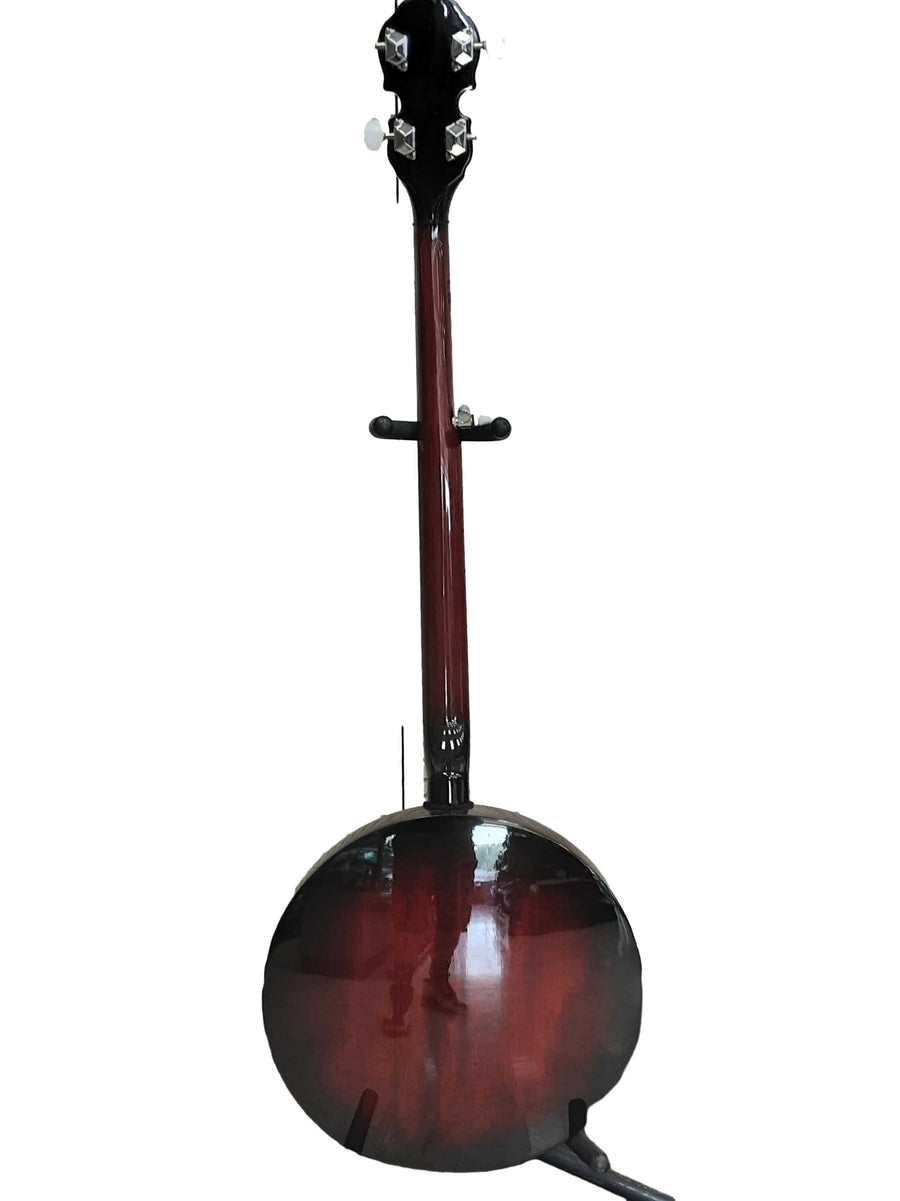 Guitar Works Closed Back Brown Banjo