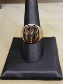 Men's Ring - Yellow Gold 14k (.585) 13.1 grams Size 9.5