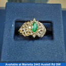 Women's Ring - Yellow Gold 14k (.585) 5.1 grams Size 8.5