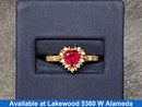 Women's Ring - Yellow Gold 10k (.417) 2.4 grams Size 8