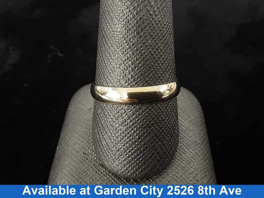 Ring - Wedding Band - Yellow Gold 14k (.585) 2.5 grams Size 10.5
