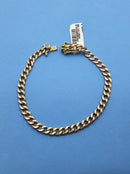 Cuban Link Bracelet - Yellow Gold 10k (.417) 5.6 grams 7 inch