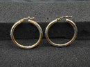 Bangle Earrings - Tricolor Gold 14k (.585) 2.8 grams