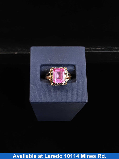 Women's Ring - Yellow Gold 10k (.417) 3.3 grams Size 8