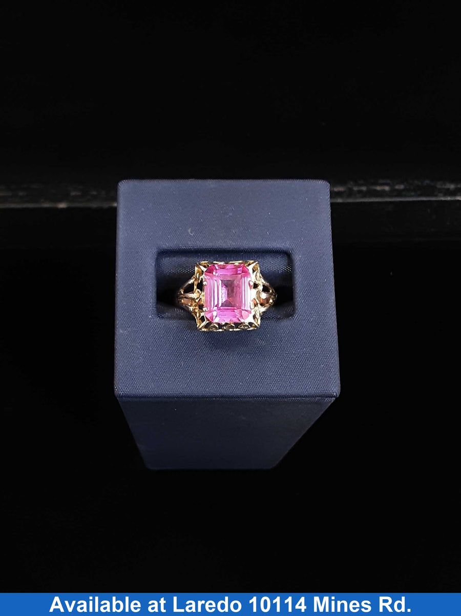 Women's Ring - Yellow Gold 10k (.417) 3.3 grams Size 8