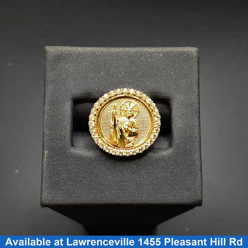 Women's Ring - Yellow Gold 10k (.417) 3.3 grams Size 7