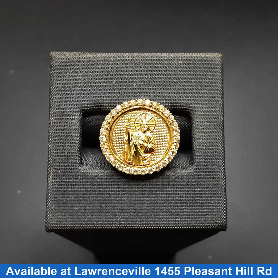 Women's Ring - Yellow Gold 10k (.417) 3.3 grams Size 7