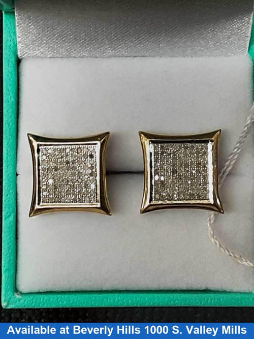 Earrings - Yellow Gold 10k (.417) 3.4 grams