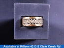 Men's Ring - Yellow Gold 10k (.417) 8.6 grams Size 8