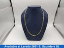 Figaro Chain - Yellow Gold 14k (.585) 8.2 grams 12 inch