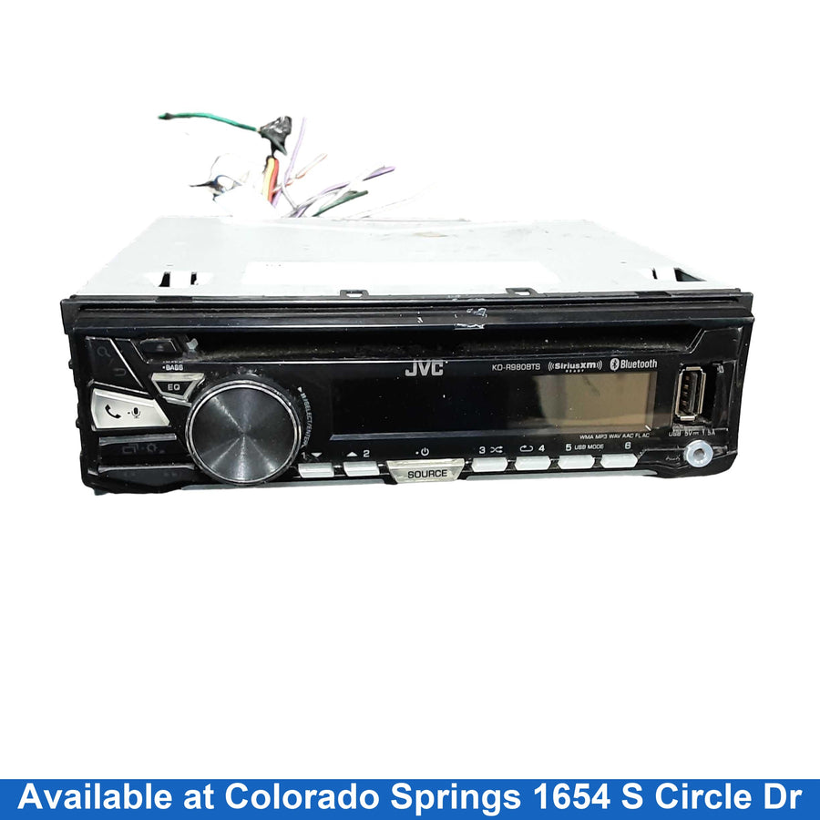 Jvc Kd-r980bts Black Car Audio System