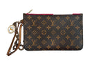 Louis Vuitton Neverfull Pochette Brown Purse / Handbag
