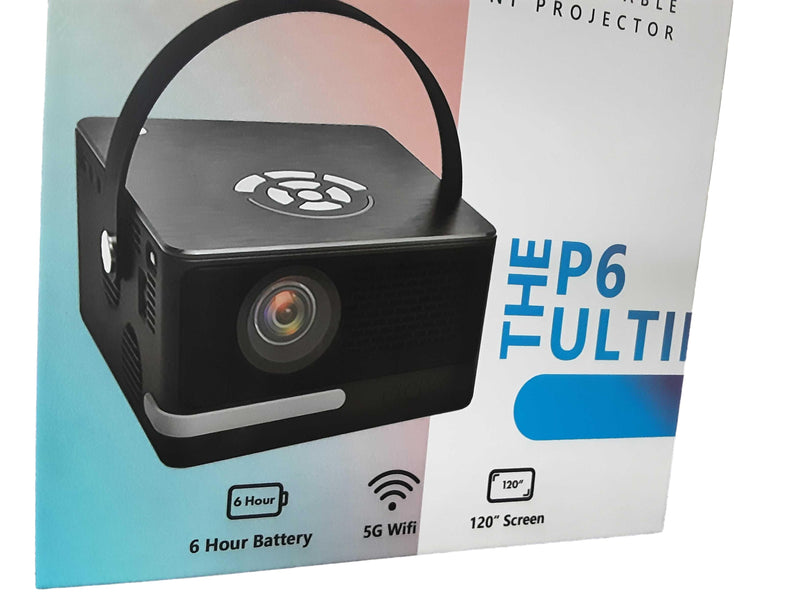 Aaxa P6u Black Home Media Projector
