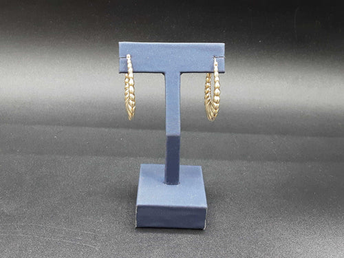 Shrimp Earrings - Yellow Gold 10k (.417) 4.6 grams