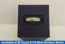 Ring - Wedding Band - White Gold 14k (.585) 2.98 grams Size 7