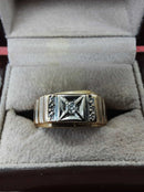 Men's Ring - Yellow Gold 14k (.585) 8 grams Size 12