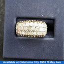 Women's Ring - Yellow Gold 10k (.417) 4.9 grams Size 20