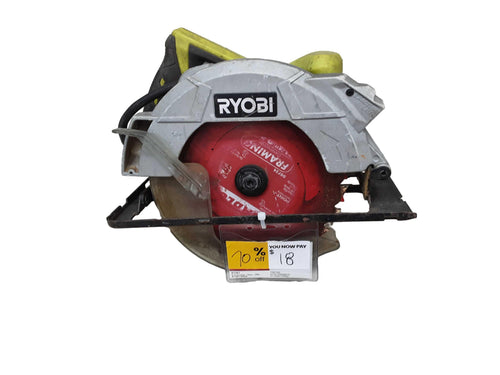 Ryobi Csb135l Green Corded Circular Saw