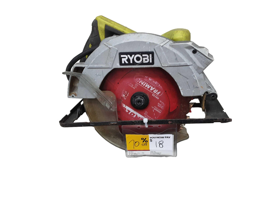 Ryobi Csb135l Green Corded Circular Saw