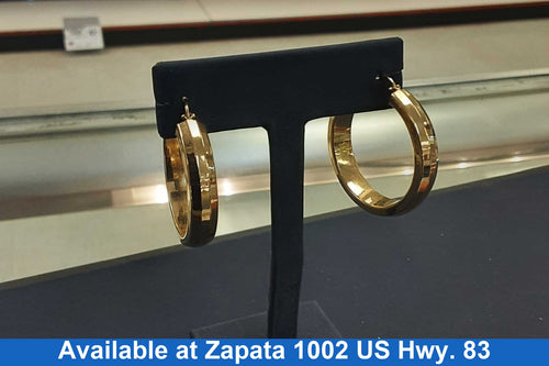 Bangle Earrings - Yellow Gold 14k (.585) 5.5 grams