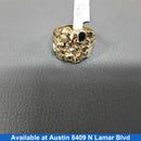 Men's Ring - Yellow Gold 10k (.417) 9.2 grams Size 10