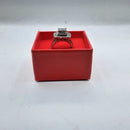 Women's Ring - White Gold 14k (.585) 5.2 grams Size 20