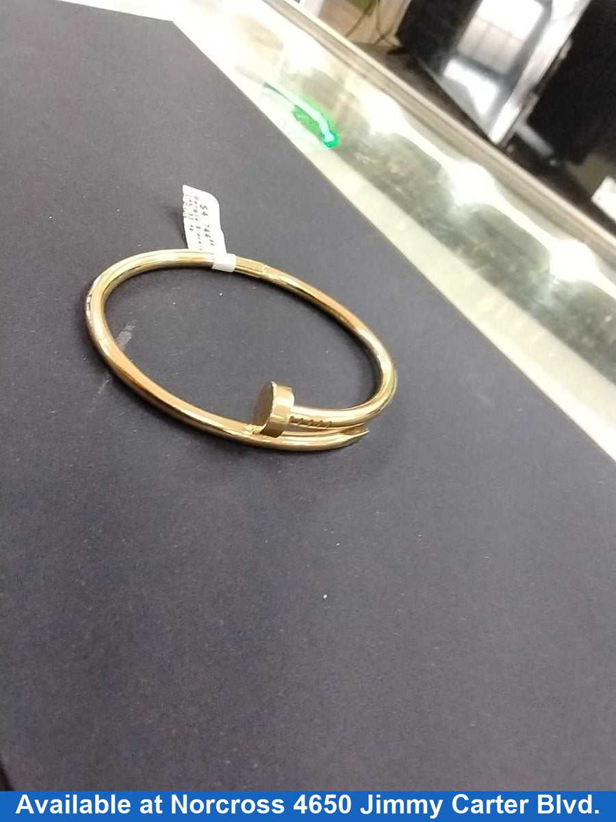 Bangle Bracelet - Yellow Gold 14k (.585) 33.4 grams 8 inch