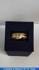 Ring - Wedding Band - Yellow Gold 10k (.417) 2.1 grams Size 11.5
